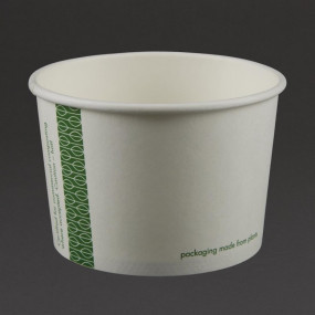 Bols à soupe / glace compostables Vegware 23 cl (x1000)