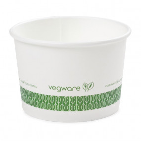 Bols à soupe / glace compostables Vegware 23 cl (x1000)