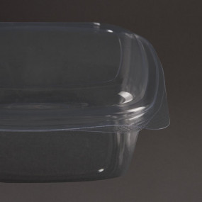 Barquettes à charnière compostables en PLA Vegware 68 cl (x250)