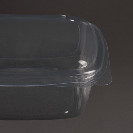 Barquettes à charnière compostables en PLA Vegware 68 cl (x250)