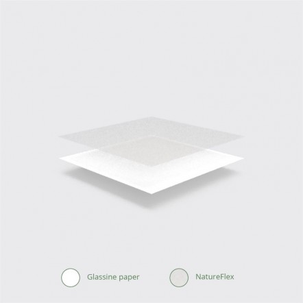 Barquettes à charnière compostables en PLA Vegware 68 cl (x250)