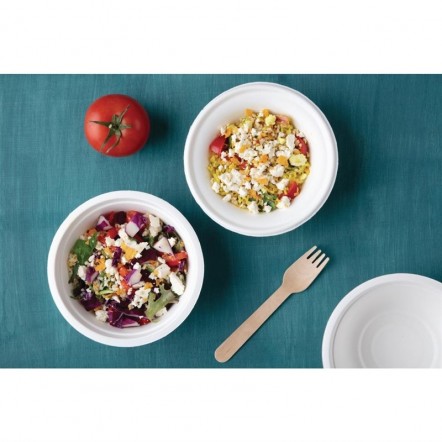 Bols en bagasse compostables Fiesta Green 151mm (x50)