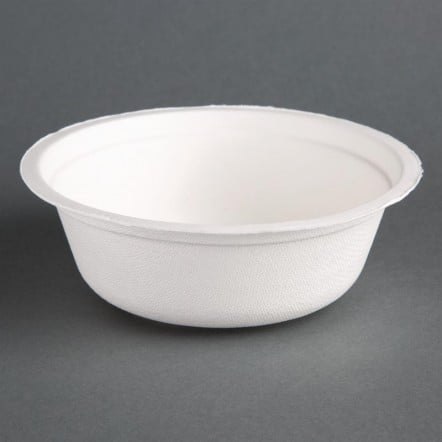 Bols en bagasse compostables Fiesta Green 153mm (x50)