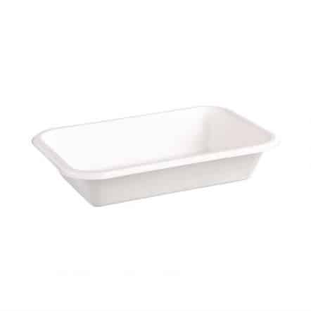 Barquettes en bagasse compostables Fiesta Green 18 cm (x50)