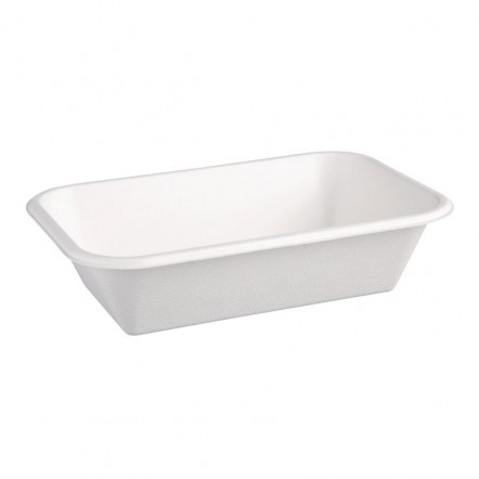 Barquettes en bagasse compostables Fiesta Green 21,5 cm (x50)