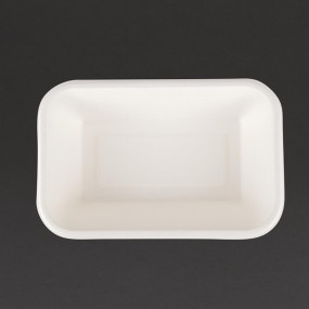 Barquettes en bagasse compostables Fiesta Green 21,5 cm (x50)