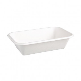 Barquettes en bagasse compostables Fiesta Green 21,5 cm (x50)
