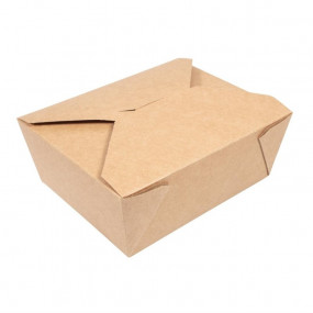 Boîtes repas en carton compostable Vegware 130 cl (x300)