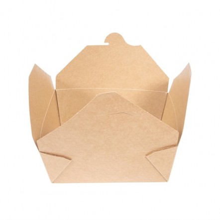 Boîtes repas en carton compostable Vegware 130 cl (x300)