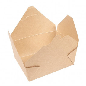 Boîtes repas en carton compostable Vegware 130 cl (x300)