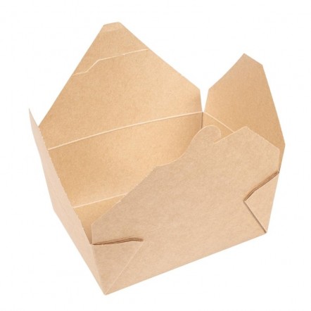 Boîtes repas en carton compostable Vegware 130 cl (x300)