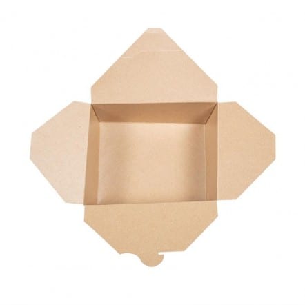 Boîtes repas en carton compostable Vegware 130 cl (x300)