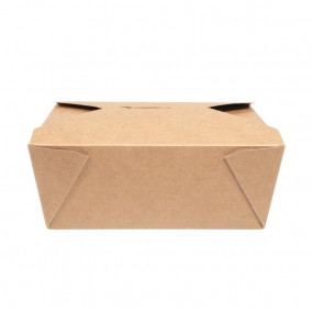Boîtes repas en carton compostable Vegware 130 cl (x300)