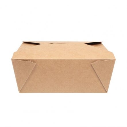 Boîtes repas en carton compostable Vegware 130 cl (x300)