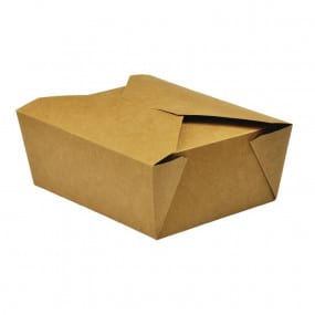 Boîtes repas en carton compostable Vegware 130 cl (x300)