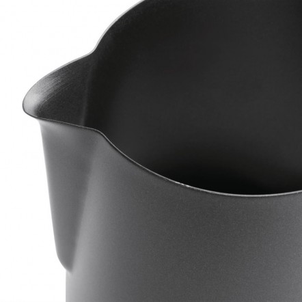 Pichet à lait antiadhérent noir Olympia 340ml
