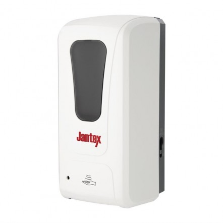 Distributeur automatique de savon liquide et désinfectant pour les mains Jantex 1L