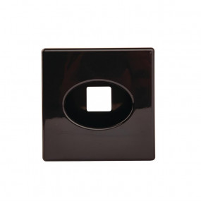 Boîte à mouchoirs carrée noire