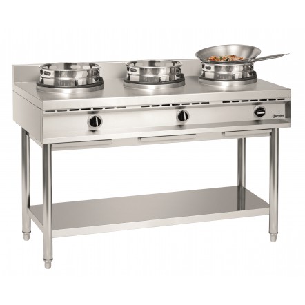 Wok, 3 brûleurs