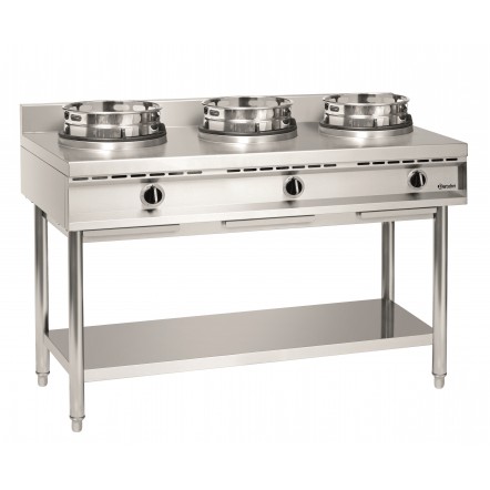 Wok, 3 brûleurs
