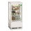 Mini vitrine réfrigérée 78 L, blanche