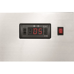 Vitrine réfrig. Mini 78L, inox A2CH