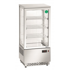 Vitrine réfrig. Mini 78L, inox A2CH