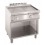 Plaque grill 700, L600, 1/2-1/2 SO