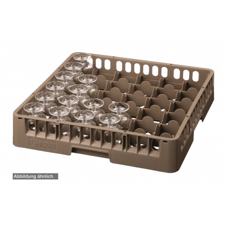 Casier verres, 36 comp.