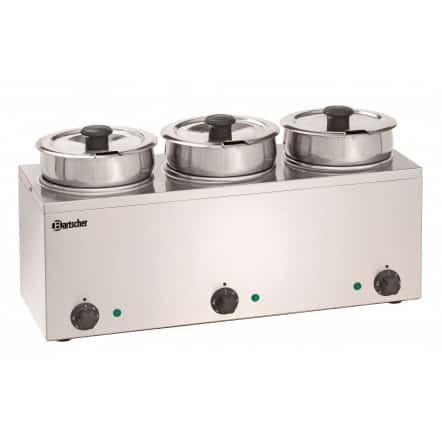Bain Marie Hotpot, 3x pot, 3,5 L