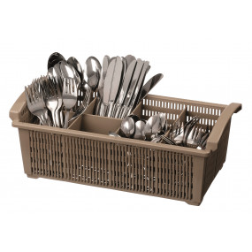 Panier à couverts, à 8 cases