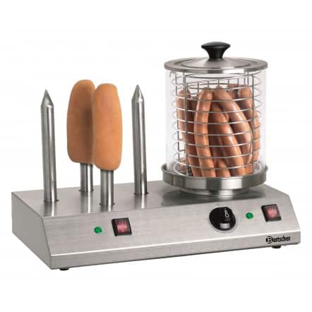 Appareil hot-dogs, 4 toasts
