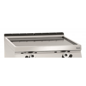Plaque grill gaz, lisse
