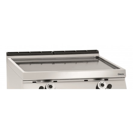 Plaque grill gaz, lisse