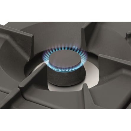 Fourneau gaz,6 foyers,F él.2/1GN,NS