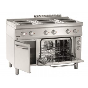 Plan de cuisson él. 700, B1200, 6PL, EBO