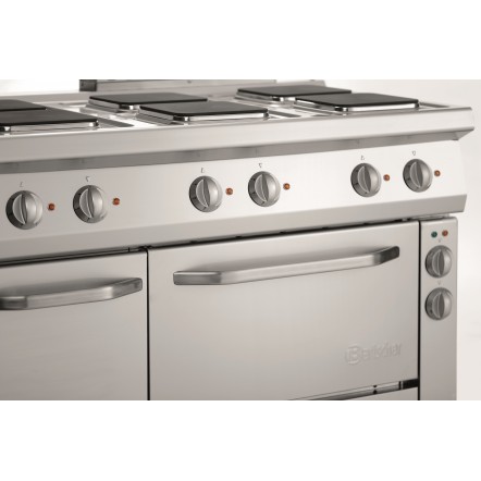 Plan de cuisson él. 700, B1200, 6PL, EBO