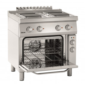 Cuisinière él. 700,L800,4p,four él.
