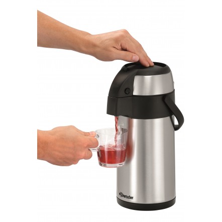 Thermos à pompe 3L