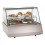 Vitrine réfrig. 2/1 GN, verre plat