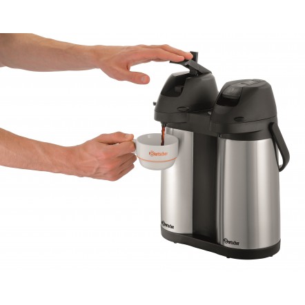 Thermos à pompe Duo 1,9L-ST