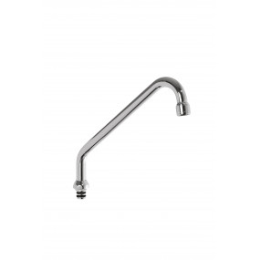 COL DE CYGNE EN "C" CHROME POUR ROBINET