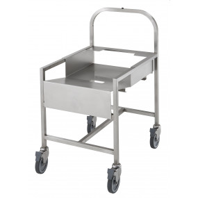 Accessoires pour TR210-Support mobile inox pour TR210 pouvant recevoir un bac GN1/1 (bac non inclus)