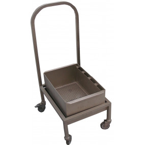 Accessoires pour T25E-Chariot mobile avec bac filtre pour T25 E (lxpxh : 420x560x1020)