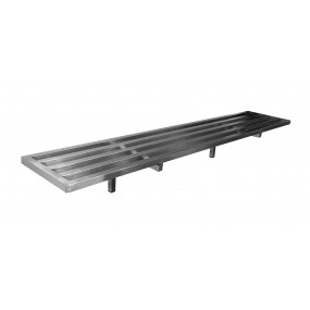 ETAGERE MURALE INOX 304 TUBULAIRE CONSOLES 800x300x20