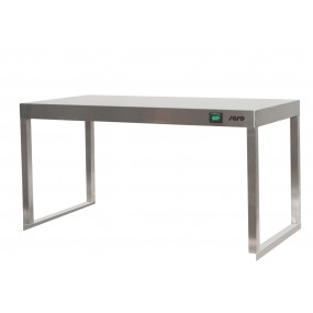 ETAGERE DU CHEF CHAUFFANTE AVEC 2 RESISTANCES 1600x400x400