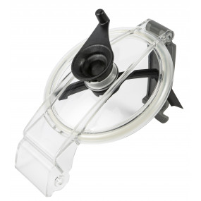 Accessoires pour K55-Couvercle avec racleur de cuve pour cutter mélangeur 5,5 litres