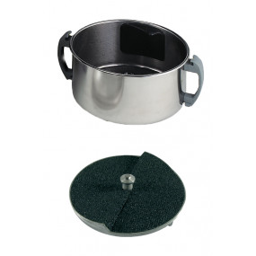 Accessoires pour T5E/T5M-Kit de conversion pour T5M avec cylindre et plateau abrasif.