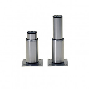 Jeu de 4 pieds inox haut. 90 mm NO011119
