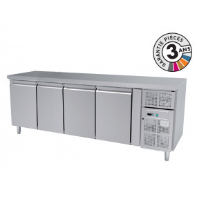 Desserte réfrigérée positive 511 L - 4 portes - Avec gro NO011131